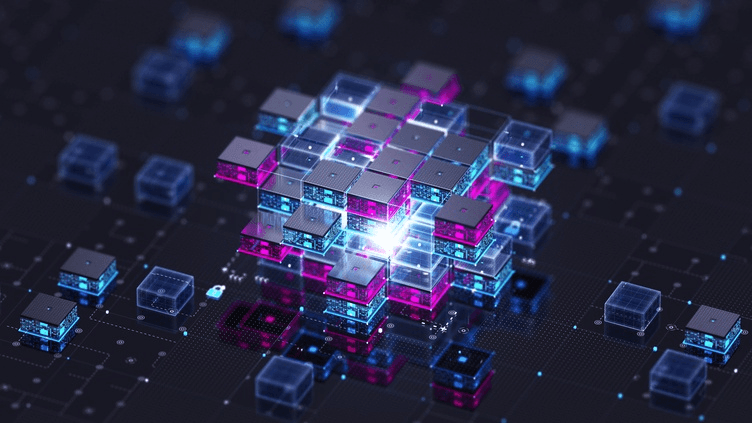 abstract circuit board