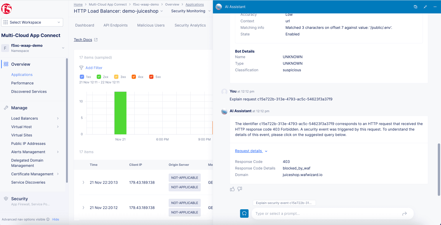 AI Assistant preview