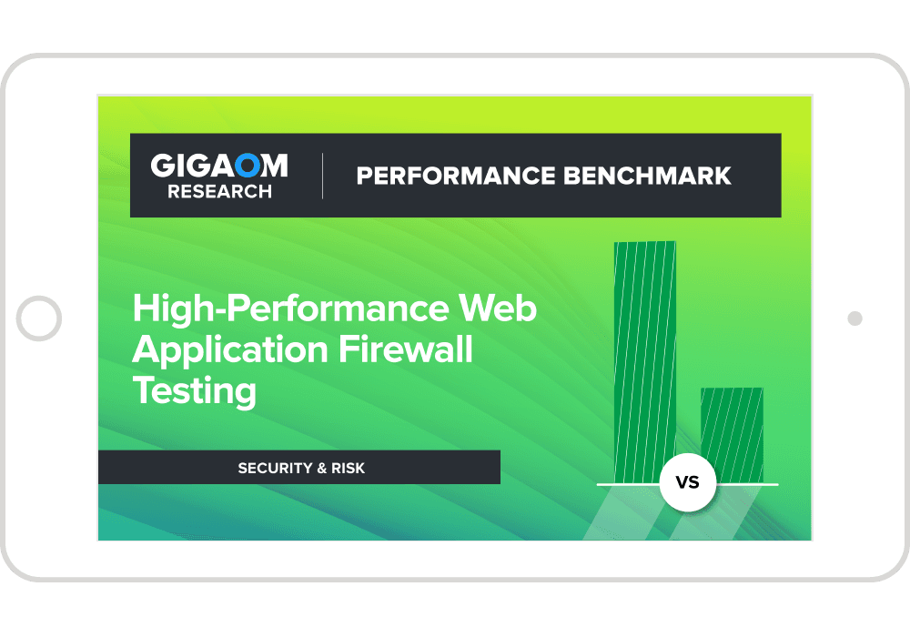 High-Performance Web Application Firewall Testing Report cover