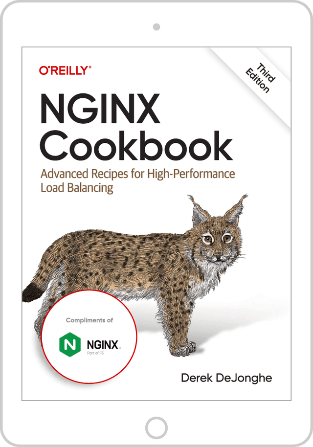 NGINX 쿡북 eBook 표지