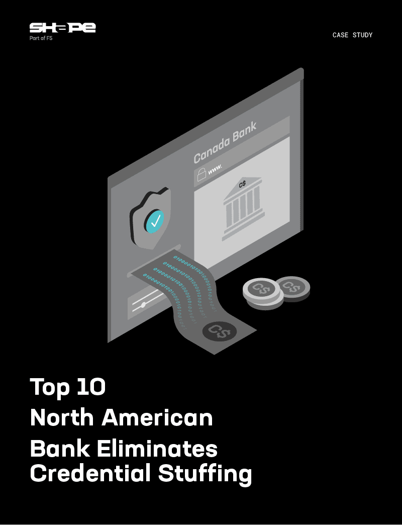 Top 10 north american bank credential stuffing
