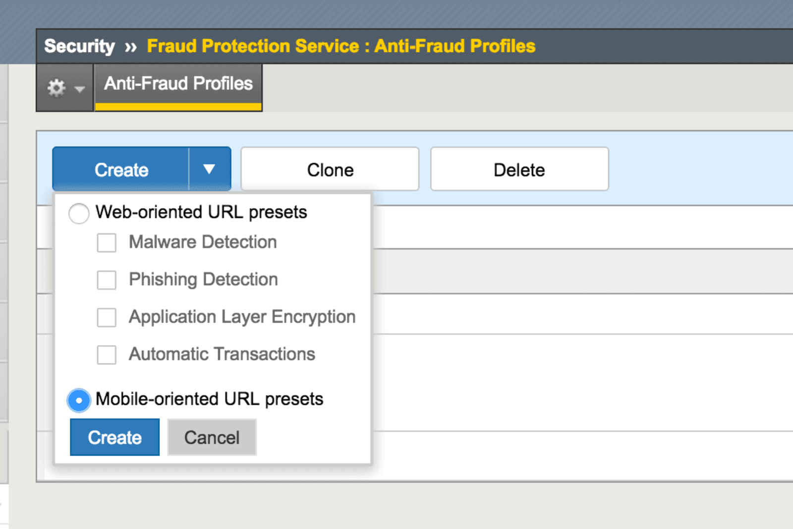 Once the profile is created, alerts will be available on Alert Server when a user accesses the mobile URLs.