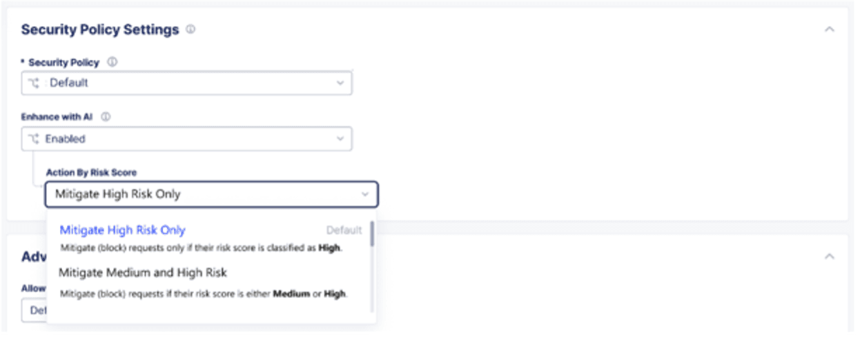 Security Policy Settings image