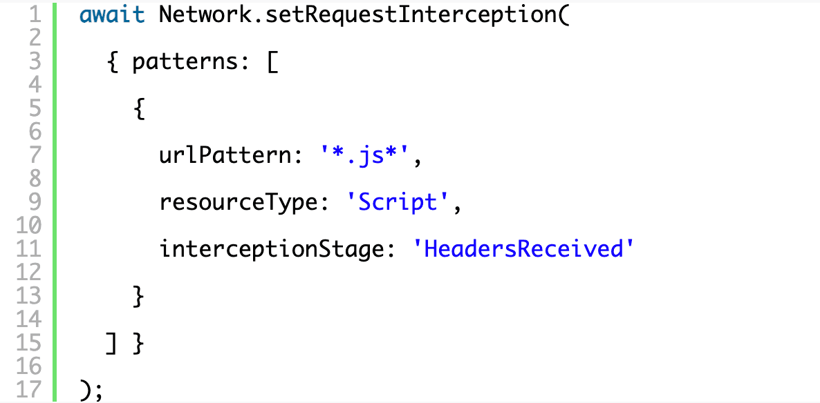 Intercepting and Modifying responses with Chrome via the Devtools Protocol