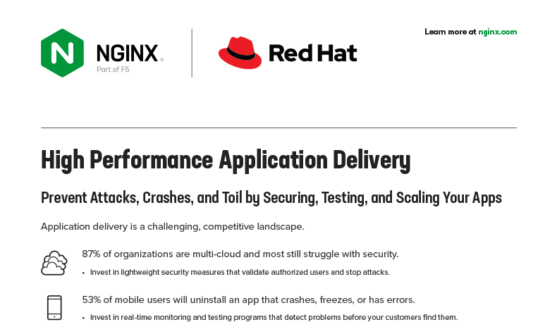 Red Hat datasheet thumbnail