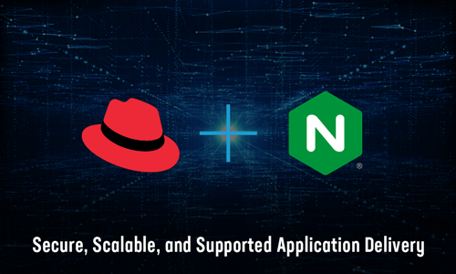 Red Hat and NGINX logos