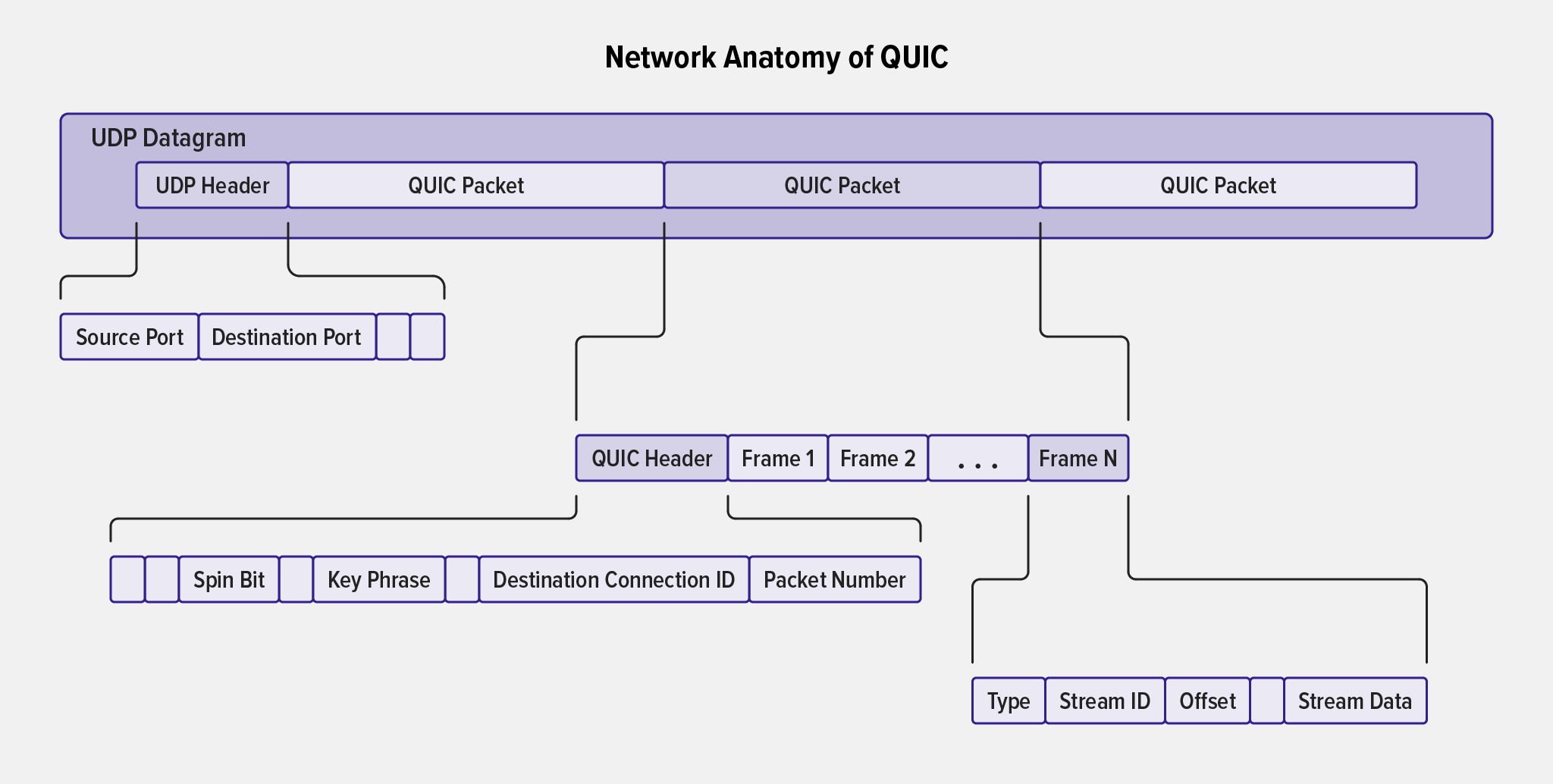 Network Anatomy of Quic diagram