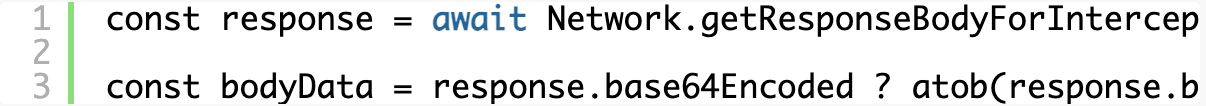 Intercepting and Modifying responses with Chrome via the Devtools Protocol