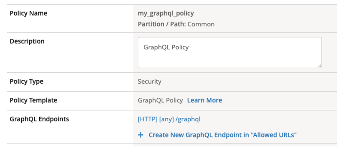 API structure