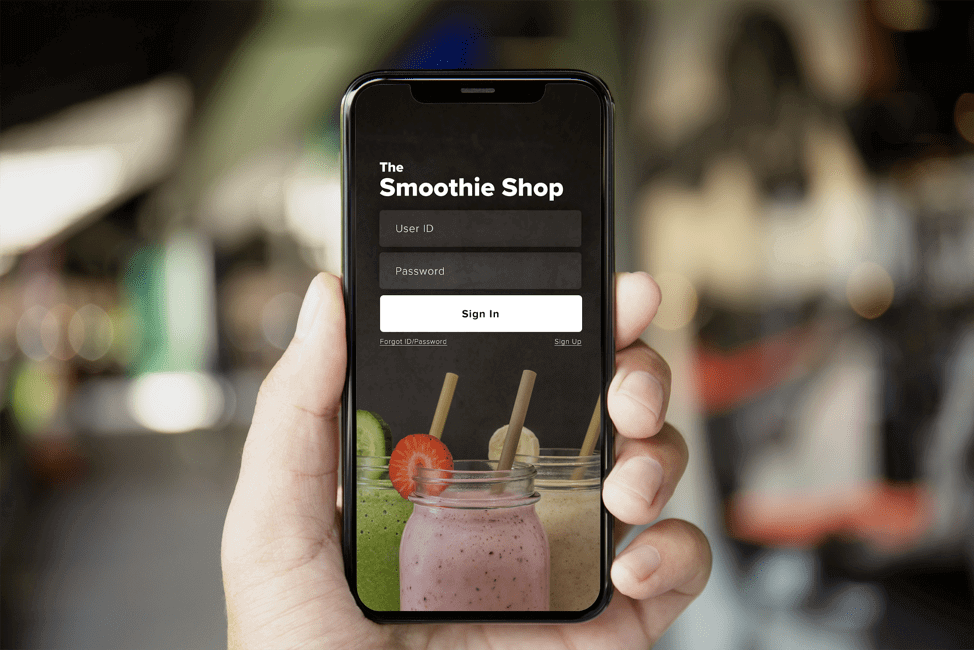 mobile app login