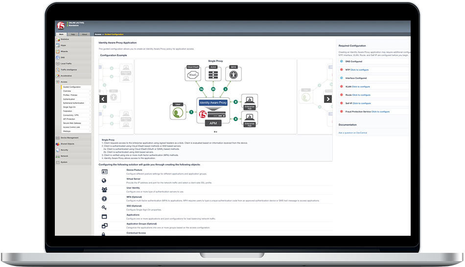 diagrama del gestor de configuración guiado por seguridad