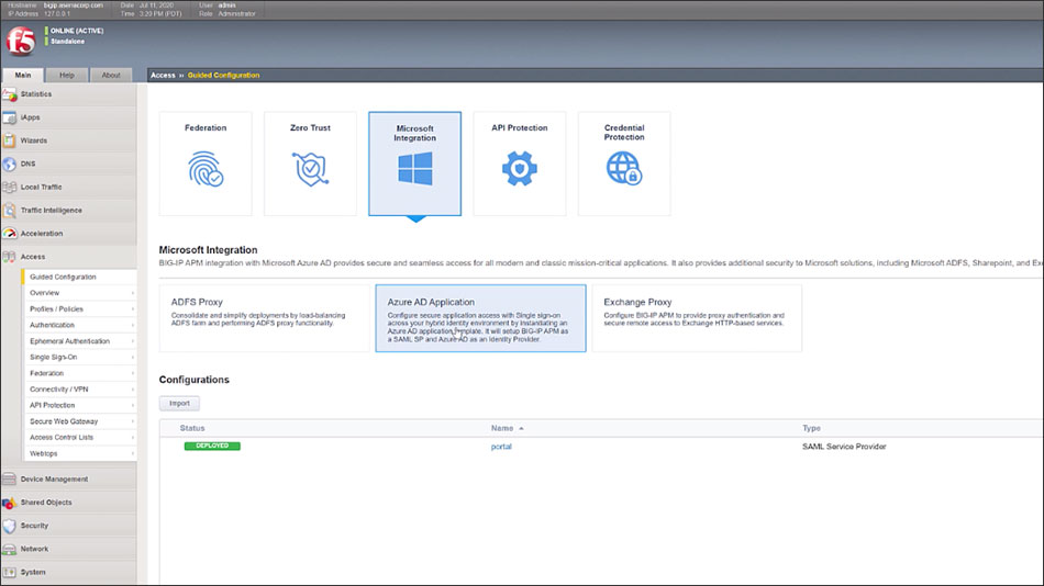 Configuration guide