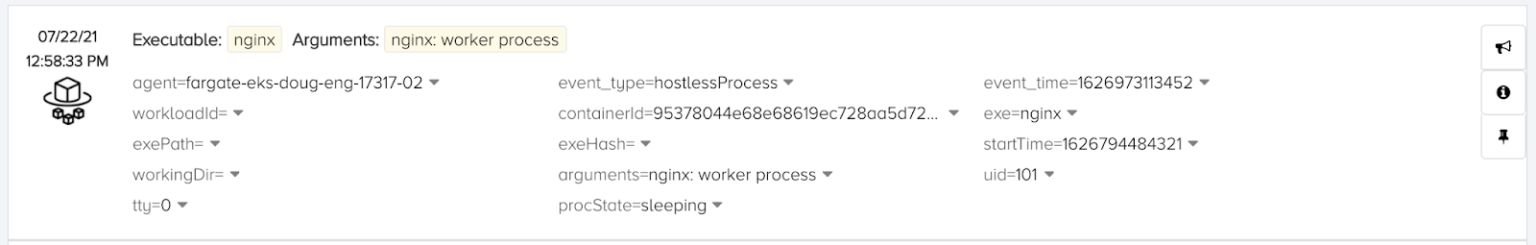 Figure 2: How Threat Stack Makes it Easy to Monitor Amazon EKS on AWS Fargate